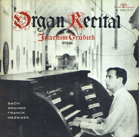 Joachim Grubich : Organ Recital (LP, Album, Mono)