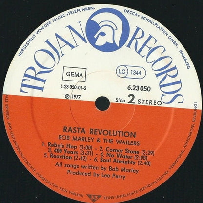 Bob Marley & The Wailers : Rasta Revolution (LP, Comp, RE)