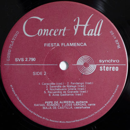 Pepe De Almeria, Rafael Romero, Jose Vargas, Maja De Castilla : Fiesta Flamenca (LP, Album)