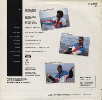 B.V.S.M.P. : Be Gentle (European Club Mix) (12")