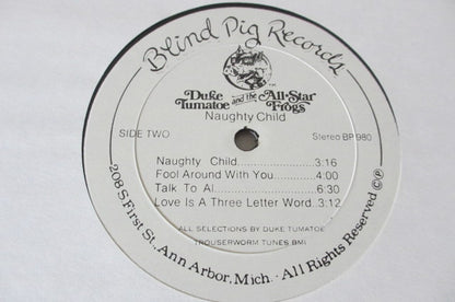 Duke Tumatoe & All Star Frogs : Naughty Child (LP, Album)