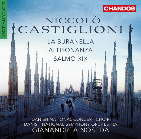 Niccolò Castiglioni – DR Koncertkoret, DR SymfoniOrkestret, Gianandrea Noseda : La Buranella, Altisonanza, Salmo XIX (CD, Album)