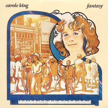 Carole King : Fantasy (LP, Album, Tex)