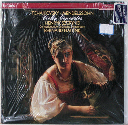 Pyotr Ilyich Tchaikovsky, Felix Mendelssohn-Bartholdy, Henryk Szeryng, Concertgebouworkest, Bernard Haitink : Violin Concertos (LP, Dig)