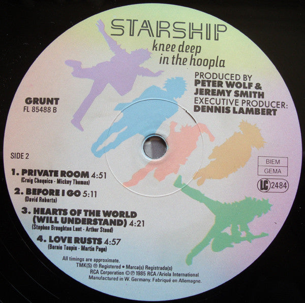 Starship (2) : Knee Deep In The Hoopla (LP, Album)