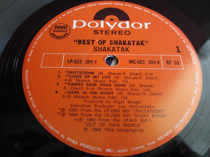 Shakatak : Best Of Shakatak (LP, Comp)