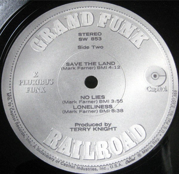 Grand Funk Railroad : E Pluribus Funk (LP, Album, Win)