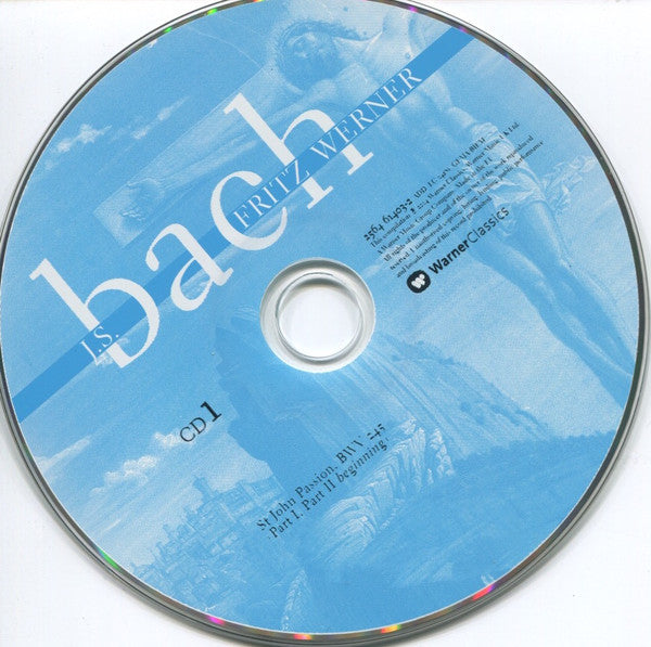 Johann Sebastian Bach, Fritz Werner, Agnes Giebel, Helmut Krebs, Heinrich-Schütz-Chor Heilbronn, Südwestdeutsches Kammerorchester, Ingeborg Reichelt • Friederike Sailer • Barry McDaniel : The Passions / Christmas Oratorio / B Minor Mass / Motets (10xCD, RM + Box, Comp)