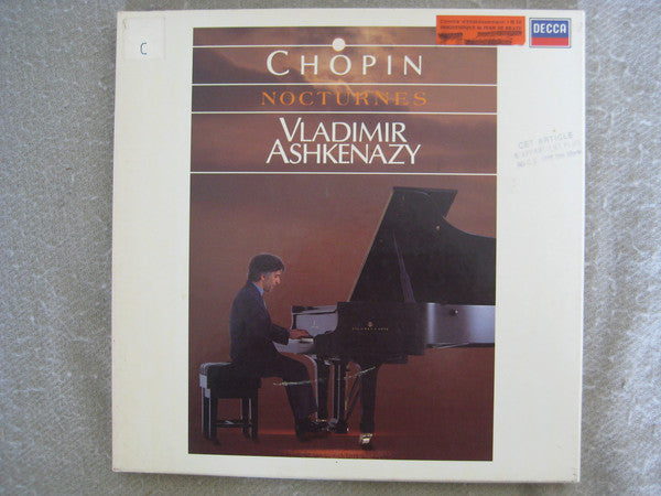 Frédéric Chopin, Vladimir Ashkenazy : The Nocturnes (2xLP, Album + Box)