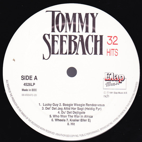 Tommy Seebach : 32 Hits (2xLP, Comp)