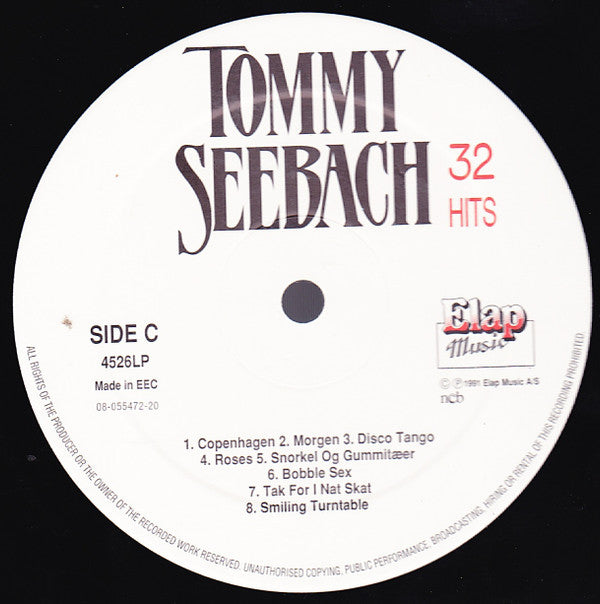 Tommy Seebach : 32 Hits (2xLP, Comp)