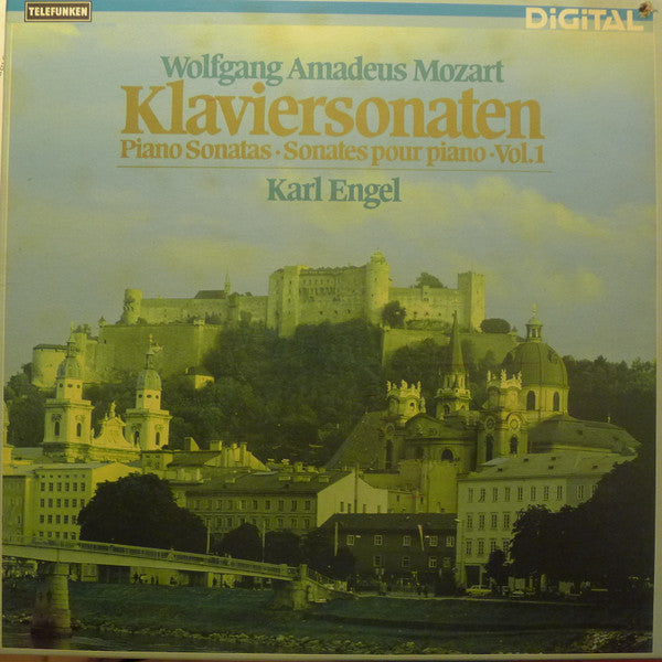 Wolfgang Amadeus Mozart, Karl Engel : Klaviersonaten Vol. 1 (4xLP + Box)