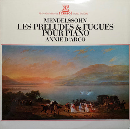 Felix Mendelssohn-Bartholdy, Annie d'Arco : Les Préludes & Fugues Pour Piano (LP)