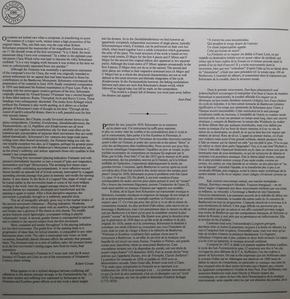 Martha Argerich, Robert Schumann : Fantasiestücke, Op. 12 / Fantasie, Op. 17 (LP, Gat)