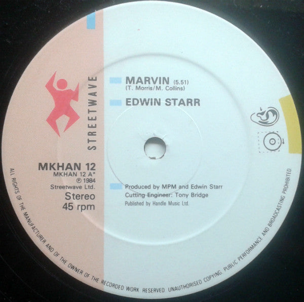 Edwin Starr : Marvin (12")