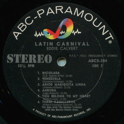 Eddie Calvert : Latin Carnival (LP, Album)