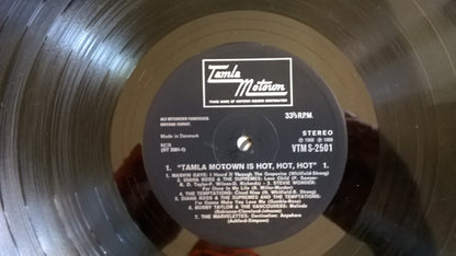 Various : Tamla Motown Is Hot, Hot, Hot! (LP, Comp)