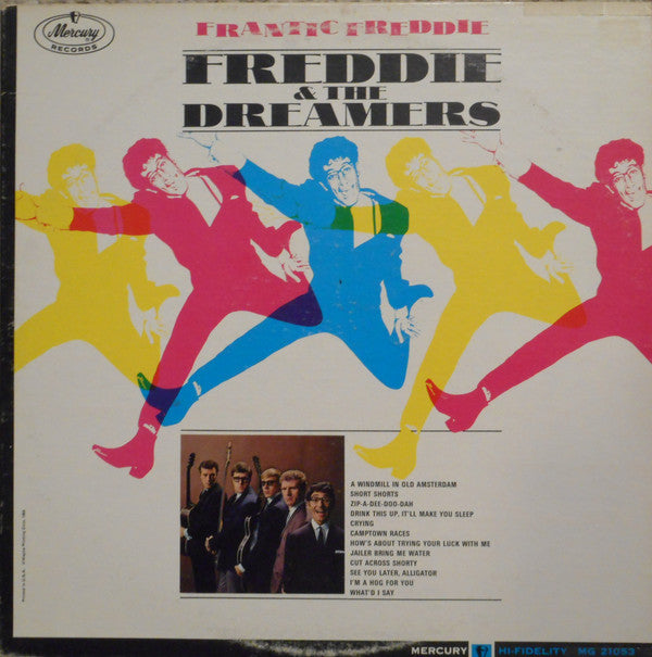 Freddie & The Dreamers : Frantic Freddie (LP, Album, Mono)