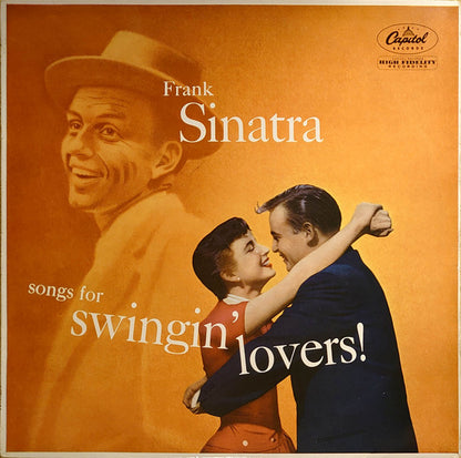 Frank Sinatra : Songs For Swingin' Lovers! (LP, Album, Mono, Gre)