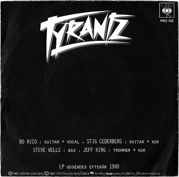 Brats / Tyrantz : B-Brains / Vivian Wants To Dance (7", Promo)