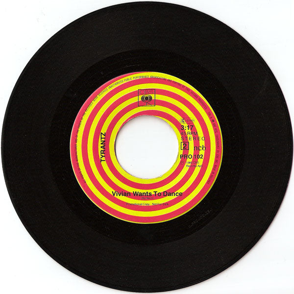 Brats / Tyrantz : B-Brains / Vivian Wants To Dance (7", Promo)