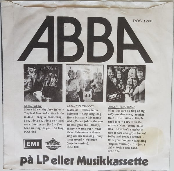 ABBA : Mamma Mia (7", Single)