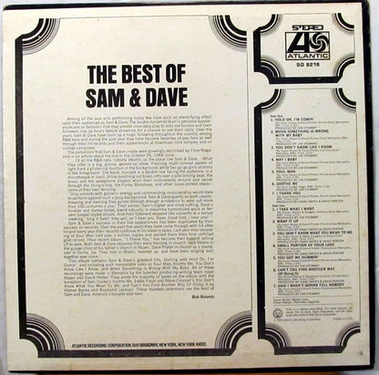 Sam & Dave : The Best Of Sam & Dave (LP, Comp, Pit)