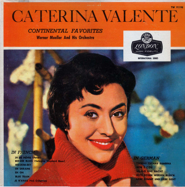 Caterina Valente With Werner Müller Und Sein Orchester : Continental Favorites (LP, Album)