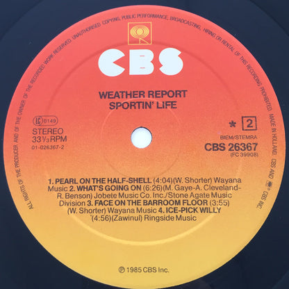 Weather Report : Sportin' Life (LP, Album)