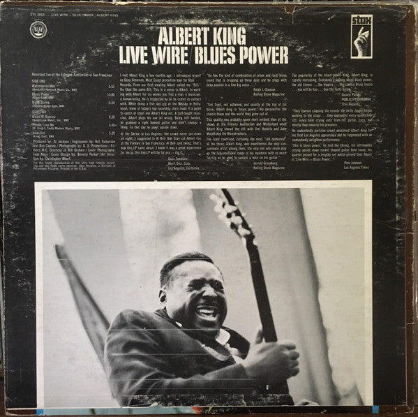 Albert King : Live Wire / Blues Power (LP, Album)