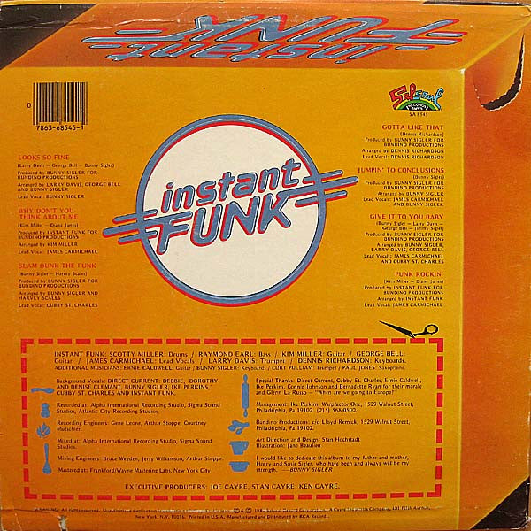 Instant Funk : Looks So Fine (LP, Album)