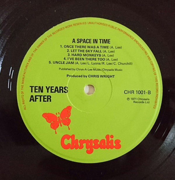 Ten Years After : A Space In Time (LP, Album, RP)