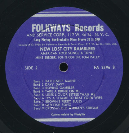 The New Lost City Ramblers : The New Lost City Ramblers (LP)