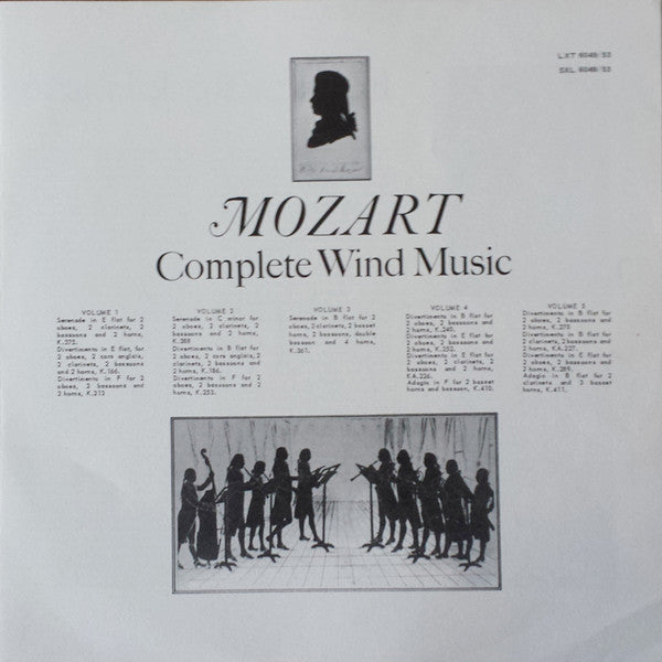 Wolfgang Amadeus Mozart, London Wind Soloists Directed By Jack Brymer : Complete Wind Music Vol.3 (LP, Album, RP)