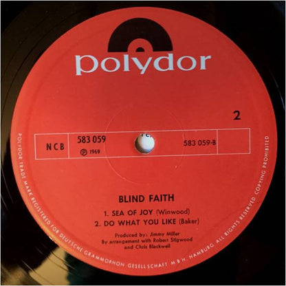 Blind Faith (2) : Blind Faith (LP, Album)