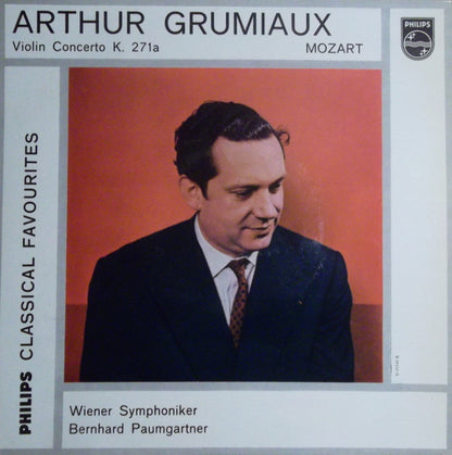 Wolfgang Amadeus Mozart, Arthur Grumiaux, Bernhard Paumgartner, Wiener Symphoniker : Violin Concerto K. 271a (10", Mono)