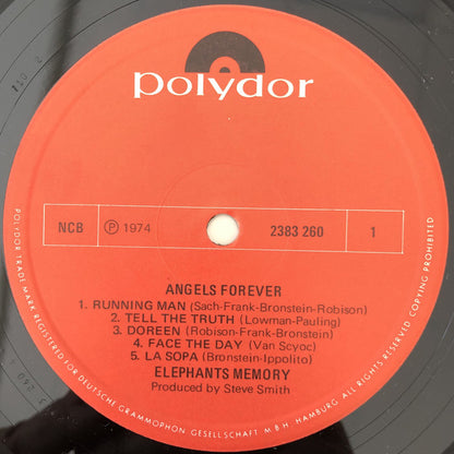 Elephants Memory : Angels Forever (LP, Album)