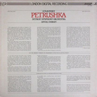 Igor Stravinsky, Antal Dorati, Detroit Symphony Orchestra : Petrushka (LP)