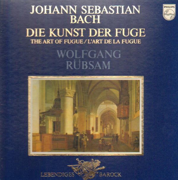 Johann Sebastian Bach, Wolfgang Rübsam (2) : Die Kunst Der Fuge (2xLP + Box)