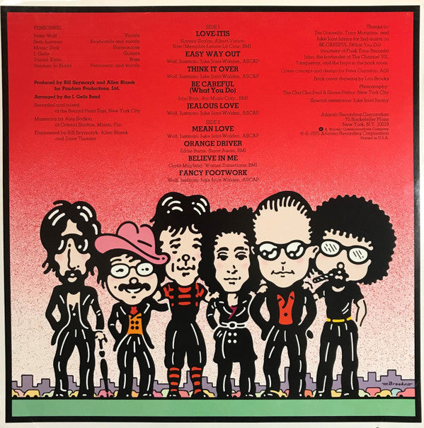 The J. Geils Band : Hotline (LP, Album, PR )