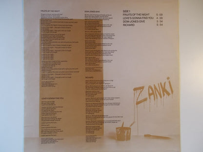 Edo Zanki : Zanki (LP, Album)