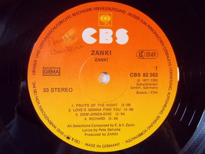 Edo Zanki : Zanki (LP, Album)