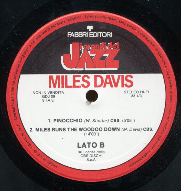 Miles Davis : Miles Davis (LP, Comp, RE)