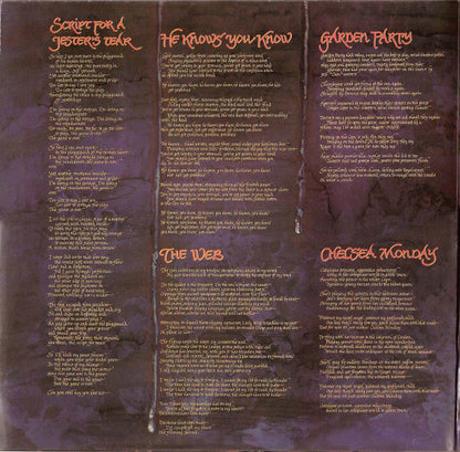 Marillion : Script For A Jester's Tear (LP, Album, Gat)