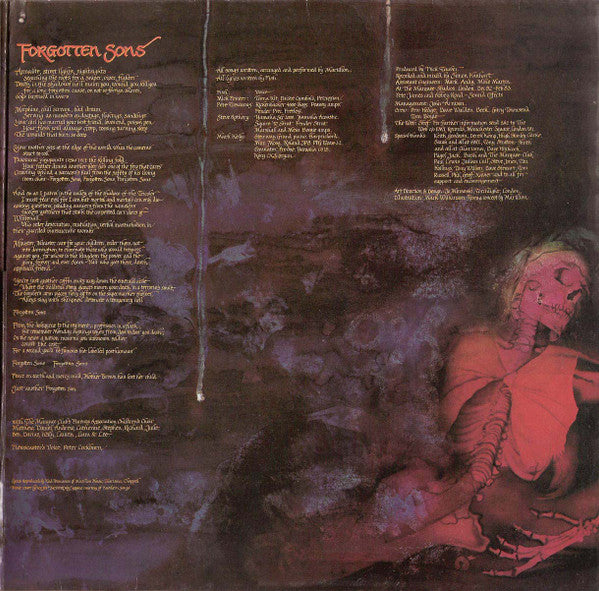 Marillion : Script For A Jester's Tear (LP, Album, Gat)