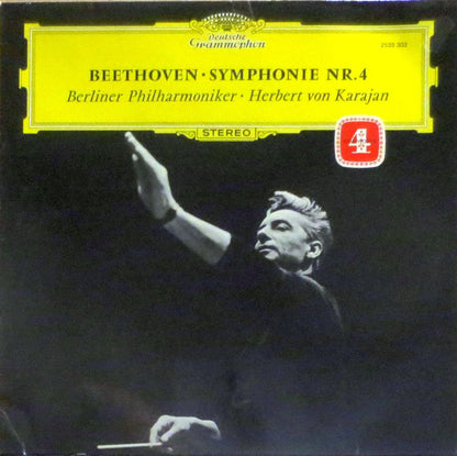 Ludwig Van Beethoven - Berliner Philharmoniker · Herbert von Karajan : Symphonie Nr. 4 (LP, Album)