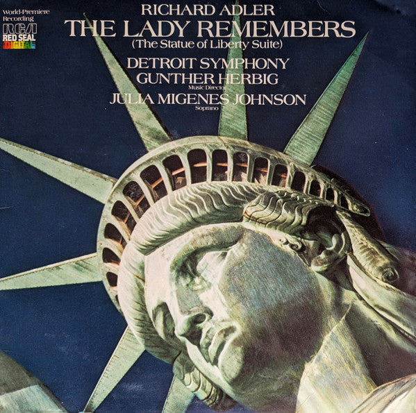 Richard Adler : The Lady Remembers (The Statue of Liberty Suite) (LP, Album)