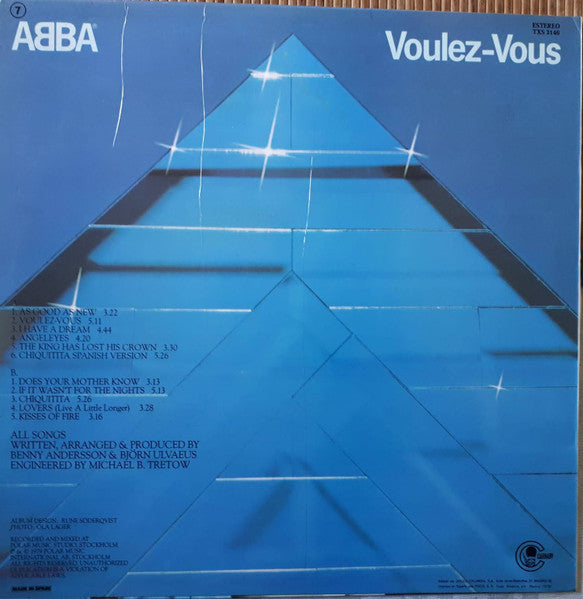 ABBA : Voulez-Vous (LP, Album)