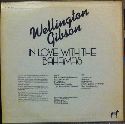Wellington Gibson : In Love With The Bahamas (LP, Album)