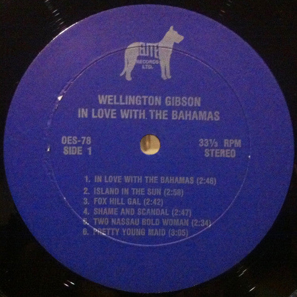 Wellington Gibson : In Love With The Bahamas (LP, Album)